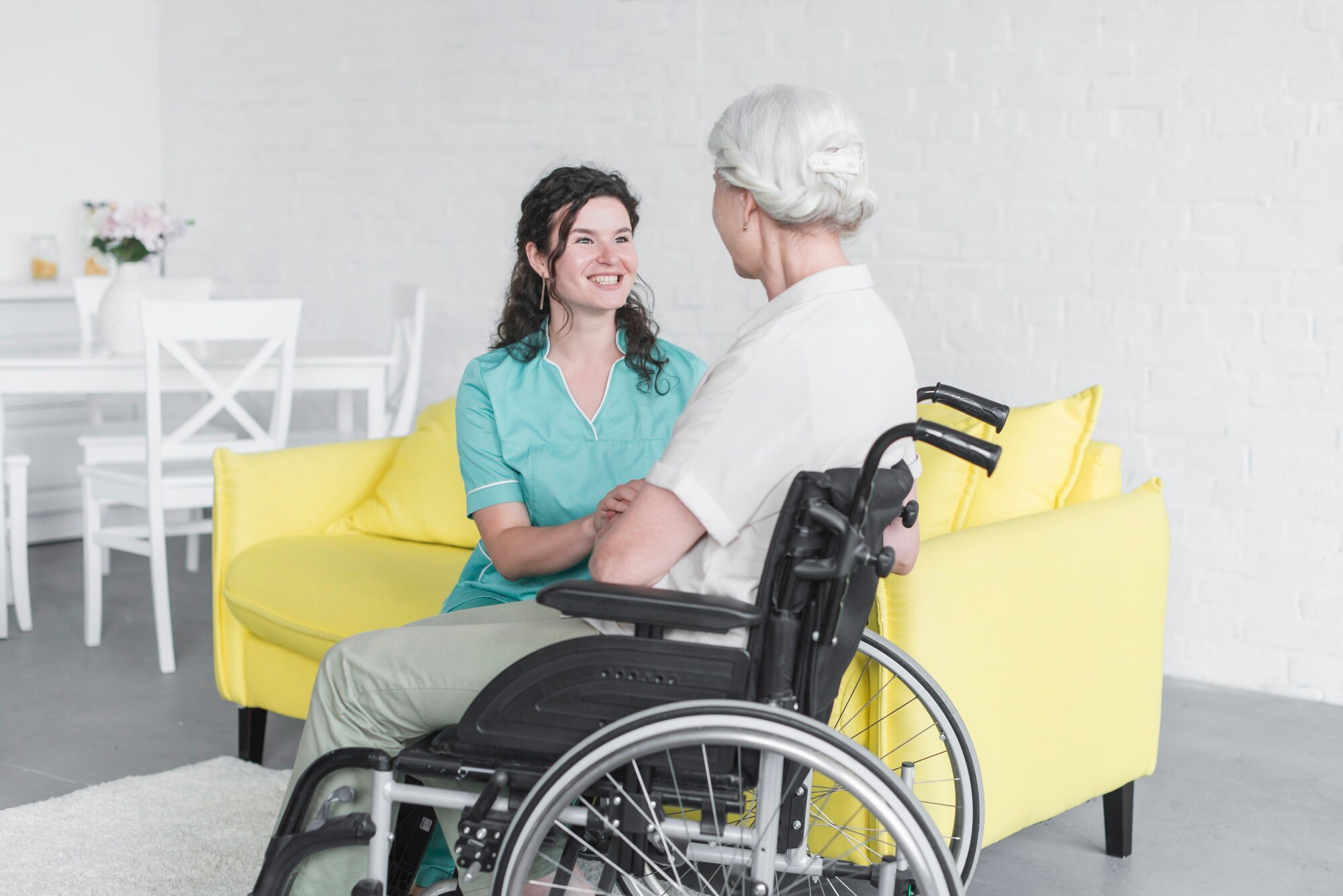 Home nurse wheelchair Image 3